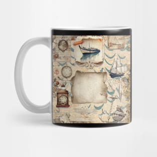 Crafty Pirate Vintage Mug